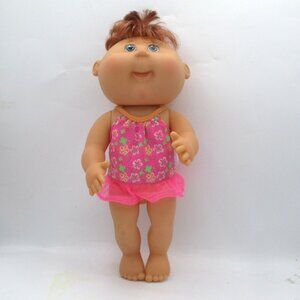 CPK 2004 Play Along Doll PA 8 Red Hair Blue Grey Eyes  Hard Body 14"